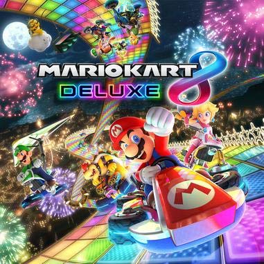 Super Mario - Poster 3d Kart 8 Deluxe Super Mario - Poster 3d Kart 8 Deluxe
